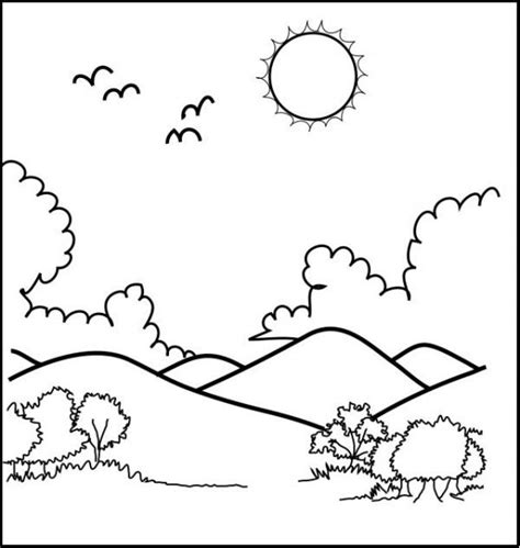 Free Printable Mountain Coloring Pages Pdf - Coloringfolder.com ...