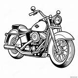 Harley Davidson Motorcycle Coloring Page 55922 45048 sketch template