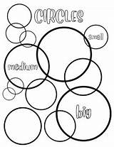 Basic Circles Coloring Page By Emily Kelly  TPT sketch template