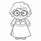 Grandma Coloring Pages 2025 sketch template