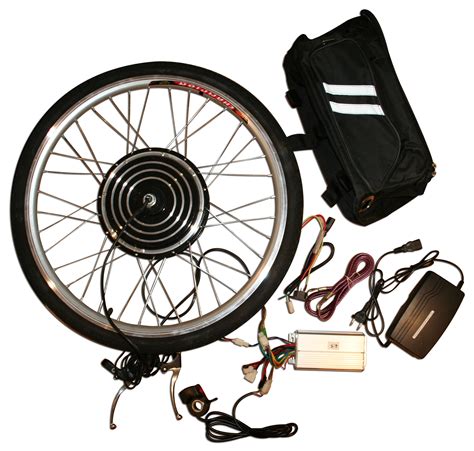 Electric Bicycle Cycle Bike Conversion Kit 26 Inch Front Wheel 48 Volt 500 Watt | eBay
