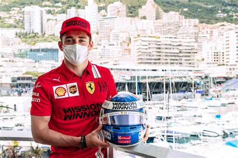 In pictures: Charles Leclerc special Ferrari helmet design for 2021 Monaco GP