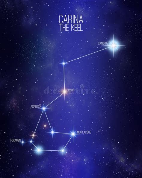 Carina constellation stock vector. Illustration of illuminated - 49142736