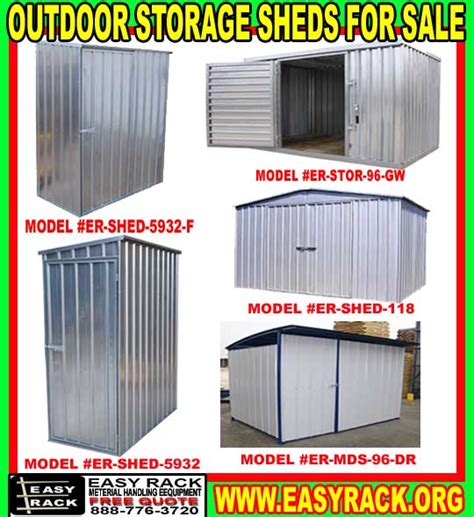 Outdoor Metal Building & Storage Shed Kits On Sale Now!