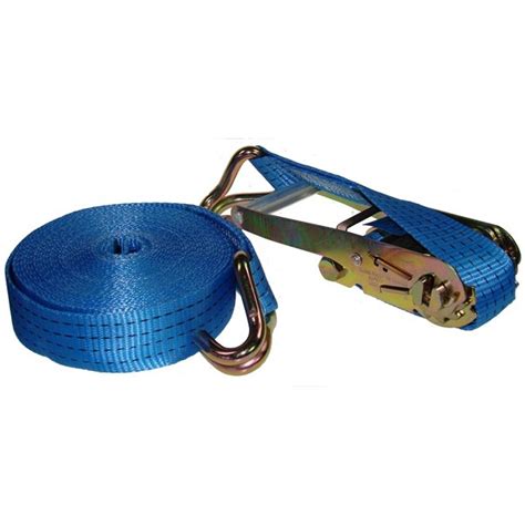 Ratchet Tie Down Strap & Hooks - 10m x 50mm - Car Smart