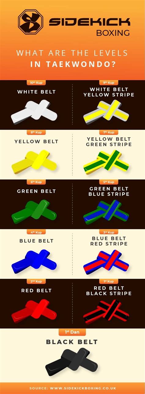 What Are The Levels In Taekwondo? | How Long To Get A Black Belt In ...