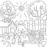 Desenhos de Horta Para Crianças 6 Ano Colorir E Imprimir  sketch template
