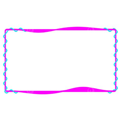 Pink Frame Clipart Transparent Background, Blue And Pink Web Frame Design, Frame, Pink, Blue PNG ...