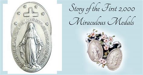 June 30: First Miraculous Medals - FAMVIN NewsEN