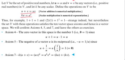 Vector space- linear algebra - Mathematics Stack Exchange