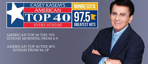 Casey Kasem's American Top 40 (70's & 80's) - Radio Station | Minnesota ...