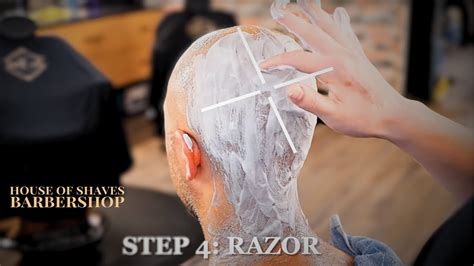 Head Shave Tutorial For New Barbers - YouTube