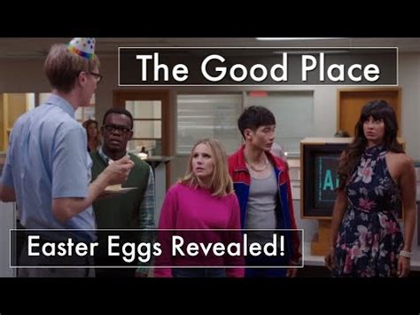 The Good Place - EASTER EGGS REVEALED! Behind the Scenes of Production ...