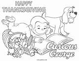 Curious George Coloring Sheets sketch template