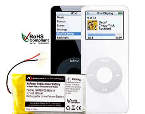 NewerTech® : Batteries : NuPower® Batteries for iPod® nano 1st Gen