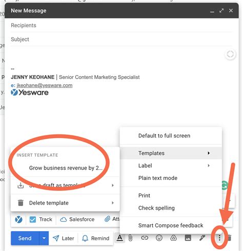 How to Create Gmail Templates for Sales | Yesware