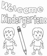 Kindergarten 2 sketch template