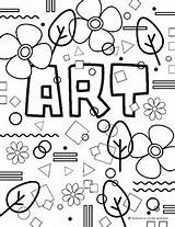 Art Class Coloring Sheets  Early Finisher Elementary Coloring Pages sketch template