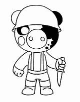Piggy Roblox 6 Coloring Page  Free Printable Pages For Kids sketch template