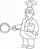 Pro Chef coloring Page Chefmaster and Little Pages  sketch template