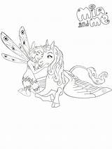 Mia And Me Coloring Pages Pdf Free Printable  Coloringfoldercom sketch template