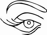 Eyes Coloring Eye Drawing Kids Color Draw Sheet Drawings Step Clipart  sketch template