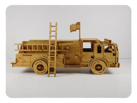 Fire Truck ~ Wood Models Kits you Build