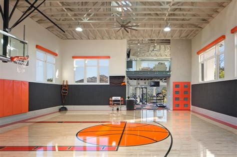Rooms Viewer | Home basketball court, Indoor basketball court ...