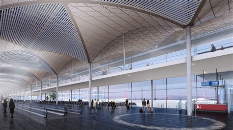 Istanbul Grand Airport | Grimshaw Architects, Haptic Architects, Nordic ...