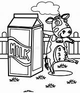 Milk Coloring Pages sketch template