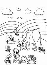 Plus De 30 Coloriages Veaux  Gratuits à Imprimer En PDF sketch template