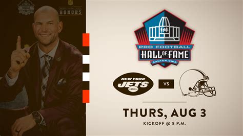 Browns selected to play Jets in 2023 Hall of Fame Game in Canton