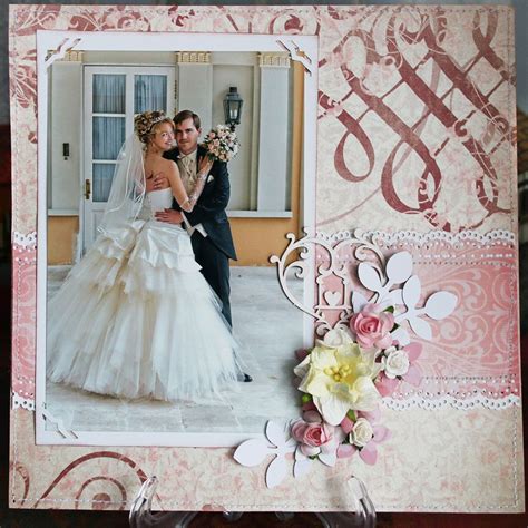 Wedding Scrapbook Layouts