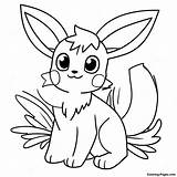 Glaceon Coloring Page  Pagescom sketch template