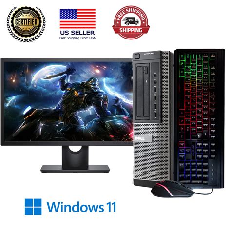 Gaming DELL OptiPlex 7010 Desktop Computer PC - Intel Quad-Core i5 ...