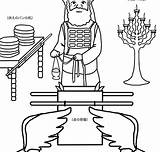 Printable Tabernacle Coloring Page sketch template