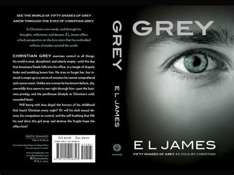 Grey Book | EL James Grey Book | Christian Grey Point of View - Filmibeat