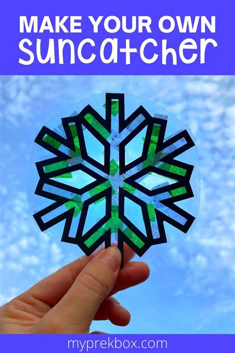 Colorful chromatography snowflake craft for kids – Artofit
