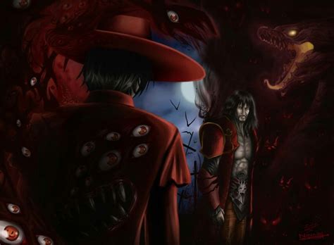 Alucard from "Hellsing" vs Dracula from "LOS 2" Castlevania Lord Of Shadow, Manga Anime, Anime ...