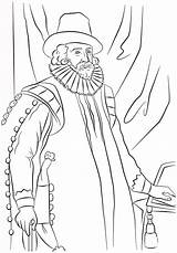 Sir Francis Bacon coloring Page  ColouringPages sketch template