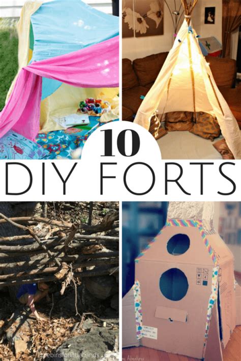 10 Fun DIY Forts for Kids | Two Kids and a Coupon