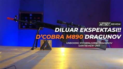 D'Cobra M890 SVD DRAGUNOV !! Déballer et réviser | Indonésie - Airsoft Factory