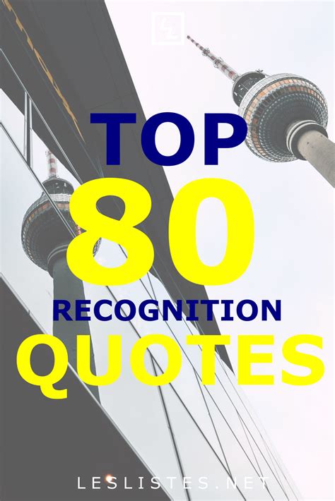 People want to be recognized by others. With that in mind, check out the top 80 recognition ...