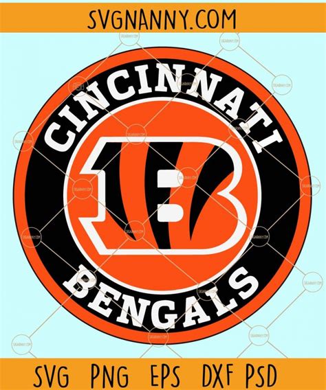 Bengals logo svg, The Cincinnati Bengals logo svg, Cincinnati Bengals ...