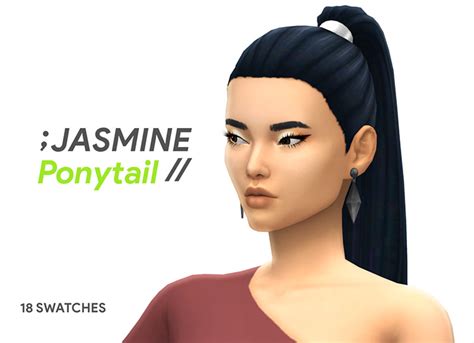 Best Ponytail Cc Hair For The Sims 4 All Free Fandomspot | Anentertainment