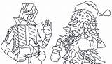 Coloring Page Fortnite Christmas  WInterfest 2023 09 sketch template