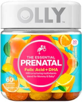 Olly Essential Prenatal Multivitamin Gummies | Mama Faves