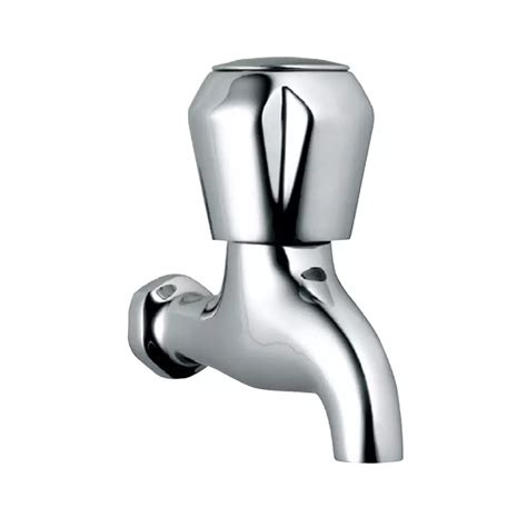 Buy Essco by Jaquar MQT-CHR-511KN Chrome Finish Silver Stainless Steel Bib Cock Online in India ...