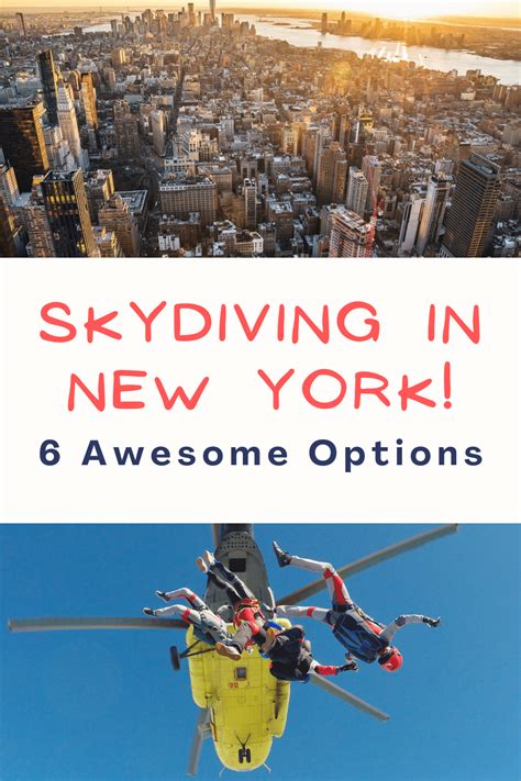 Skydiving in New York - Six Awesome Options! - Just a Pack