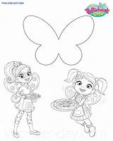 Butterbeans Cafe Coloring Pages  Nation sketch template